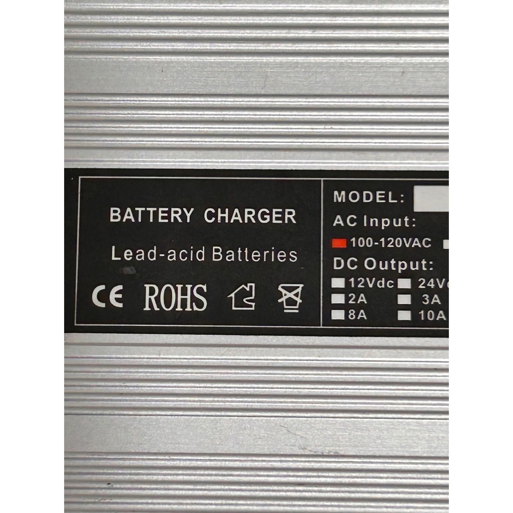 DL-360W Lead-Acid Battery Charger 48V 6A for Electric Scooter Golf Cart 3-Pin - Picture 2 of 7